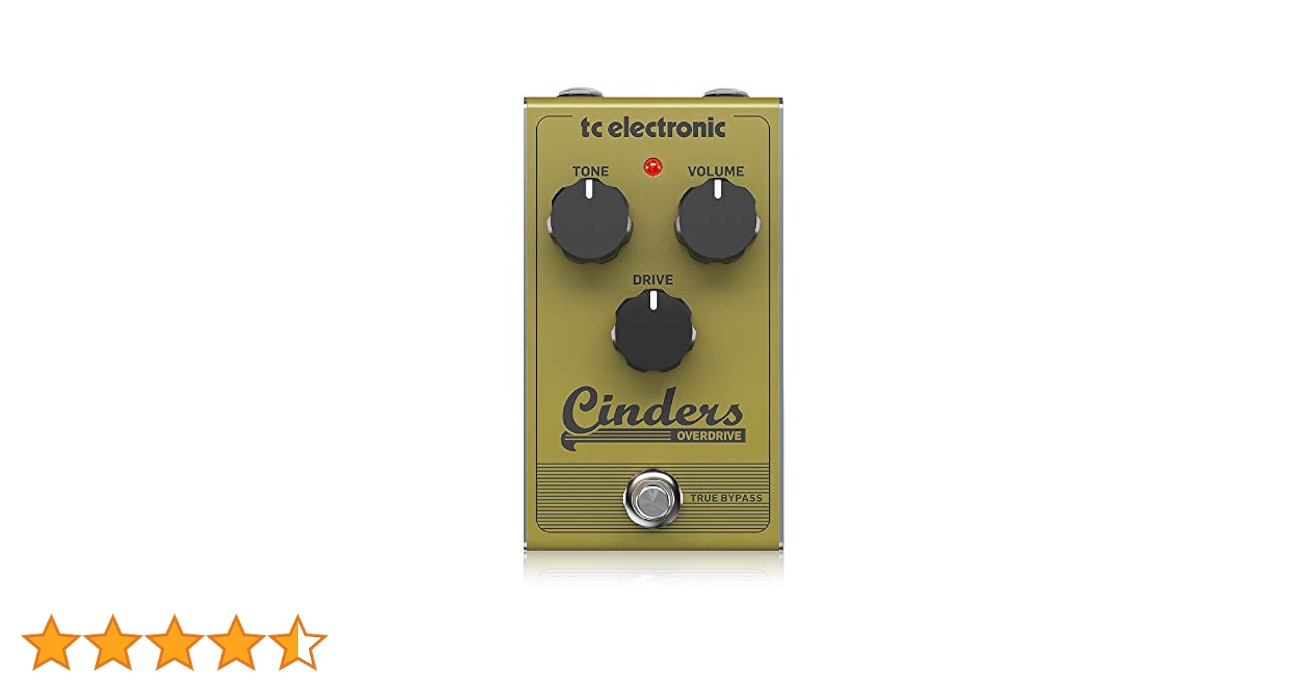 tc electronic cinders overdrive オーバードライブ TC Electronic Cinders Overdrive Effects Pedal | Guitar Center